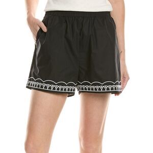 Meiven Womens  Short, Black